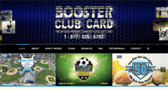 Desktop Screenshot of boosterclubcard.com
